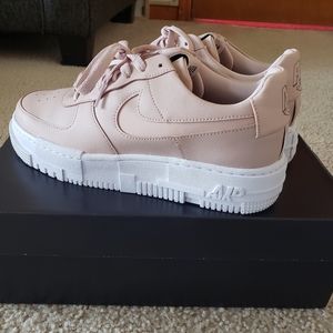 Nike Airforce 1 Pixel in beige - Women's size 9